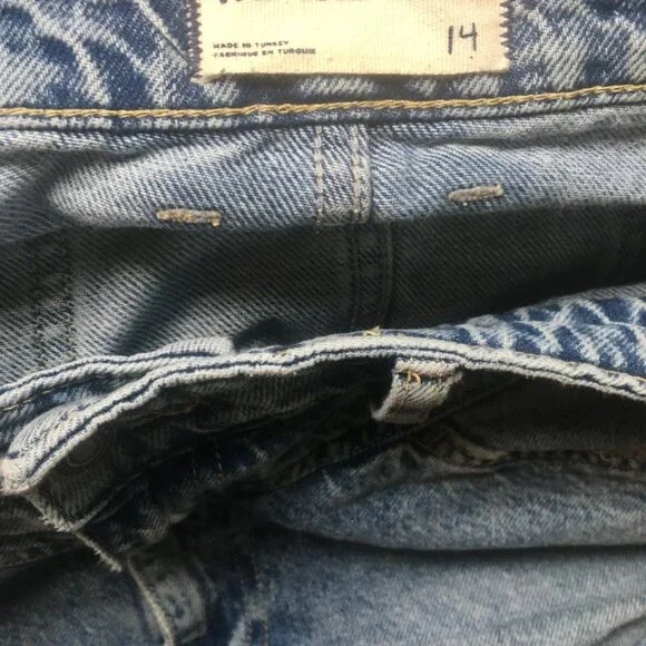 We The Free Come As You Are Denim Maxi Skirt Size 14 - Picture 4 of 7